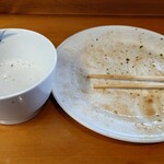 広野屋 - 完食、お腹いっぱい（笑）