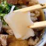 広野屋 - 煮込みのこんにゃく。