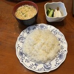 モンブラン - ご飯セット
