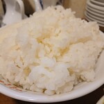 翠葉 - ご飯の量にビックリ！これは餃子が２人前あっても....