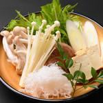 Sukiyaki vegetable platter