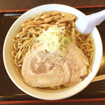 自家製太麺 渡辺 - らー麺 大 680円