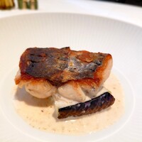 パトゥ - ●今治産さわらのポワレ  長茄子のソテー  クミンのソース