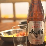 大衆酒場 もんろう - アサヒ瓶ビール