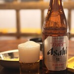 大衆酒場 もんろう - アサヒ瓶ビール
