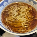 関やど - かけそばにカキ天ぷらを乗せよう