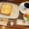 ベーカリー・カフェ・クラウン - モーニングセット「チーズトースト」(660円)