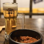 大衆酒場 もんろう - 自家製モツ煮込み