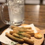 大衆酒場 もんろう - ごぼうの唐揚げ