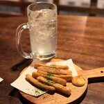 大衆酒場 もんろう - ごぼうの唐揚げ