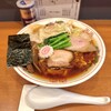 自家製手もみ麺 鈴ノ木 - 生姜醤油ラーメン＋ワンタントッピング