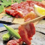 郷土料理仲むら - 郷土料理一例～馬料理～