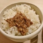 麺や 七彩 - 小ライス 100円
