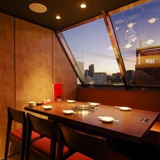 [Private room for 2 people ~ OK] Night view x all private rooms perfect for anniversaries and dates