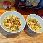 鶏拉麺JIN - 追い炙りチーズ飯×2