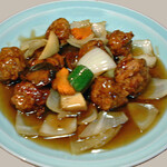 賓館 - ヒレ肉の酢豚