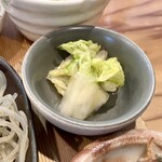 小料理屋 そのへん - そのへんの自然派ワンプレートランチ（小鉢16種）　12.白菜香の物