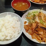 森の茶屋 - 定食950円