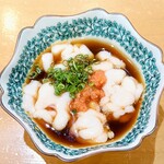 鮨 つばき - 鱈白子ポン酢