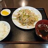 河本食事処 - 野菜炒め＋Aセット