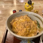 杵つきそば - カツ丼　※あれ？想像していたのと……違うなぁ