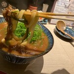 北新地うどん 薮や - うどん、にゅ〜〜ん！