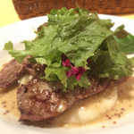 Aux delices de dodine - ランチ（もち豚肩ロースのグリエ）