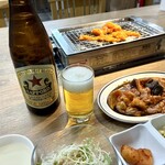 ホルモン焼肉 ひふみ屋 - ビールはもちろん別w