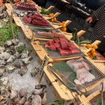 海鮮ブッフェダイニング 銀座八芳 - 