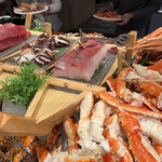 海鮮ブッフェダイニング 銀座八芳 - 