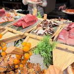 海鮮ブッフェダイニング 銀座八芳 - 