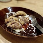 レ リーサ 笑顔 - 牛カツレツデミグラスソース