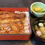 魚登久 - うな重並(¥4,980) 肝吸付