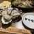 #カキもビールも生がスキ。 - 料理写真: