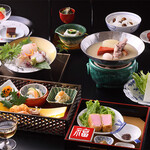 和処 よしの - 冬の雪見弁当