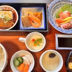 みわ屋 - お膳全体