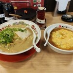 天下一品 - あっさり天津飯定食