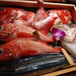 旨い魚と旨い酒 海老の世界 - 