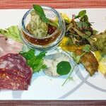 Centrare - 前菜の盛り合わせ