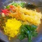 蔵由 - 2025年11月30日(日)  冷し天ぷら蕎麦 1,540円