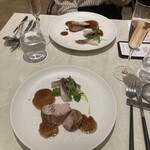 アニヴェルセル カフェ - 豚のロティ