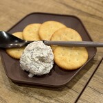 ワイン÷炭火焼き酒場cacco - 塩昆布クリームチーズ