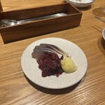 ハシヤとナカセ - 鯖の生ハム