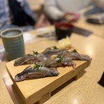 仙令鮨 仙台駅1F店 - イワシはこれで売り切れました。