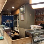 鮨処 なり田 - 店内はカウンターのみ
