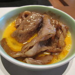 モリタ屋 - ロース肉と玉子