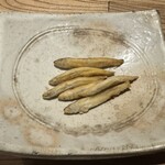 炭火割烹 蔓ききょう - 揚げ物(琵琶湖天然小あゆ)