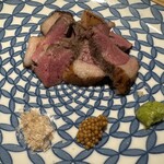 炭火割烹 蔓ききょう - ジビエ(滋賀産いのしし)