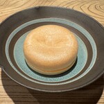 炭火割烹 蔓ききょう - 酒粕のアイス最中