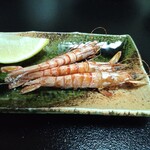 若松屋旅館 - あしあか海老の塩焼き